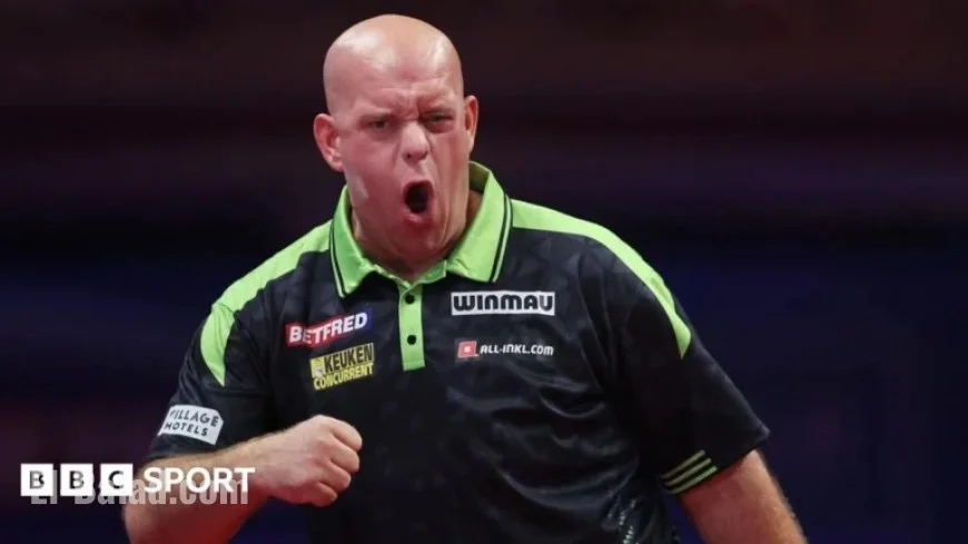 Van Gerwen Overcomes Challenge at European Championship