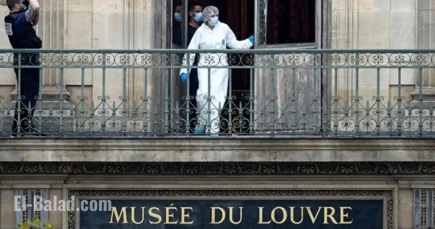 Thieves Execute 7-Minute Paris Louvre Heist in Broad Daylight