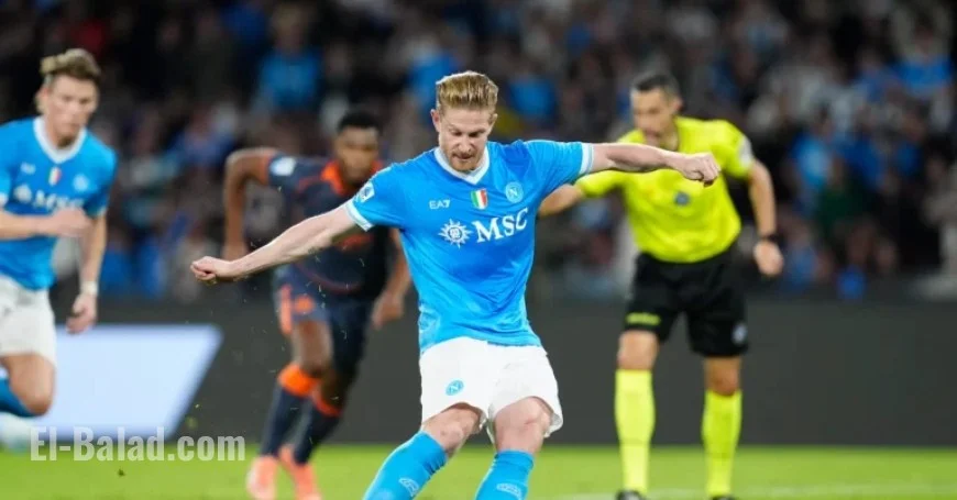 De Bruyne Scores, Exits Injured in Napoli’s Win Over Inter