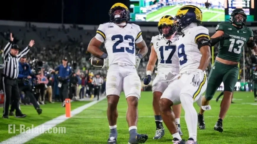 Michigan Claims Fourth Consecutive Win Over Michigan State with Key Run Game