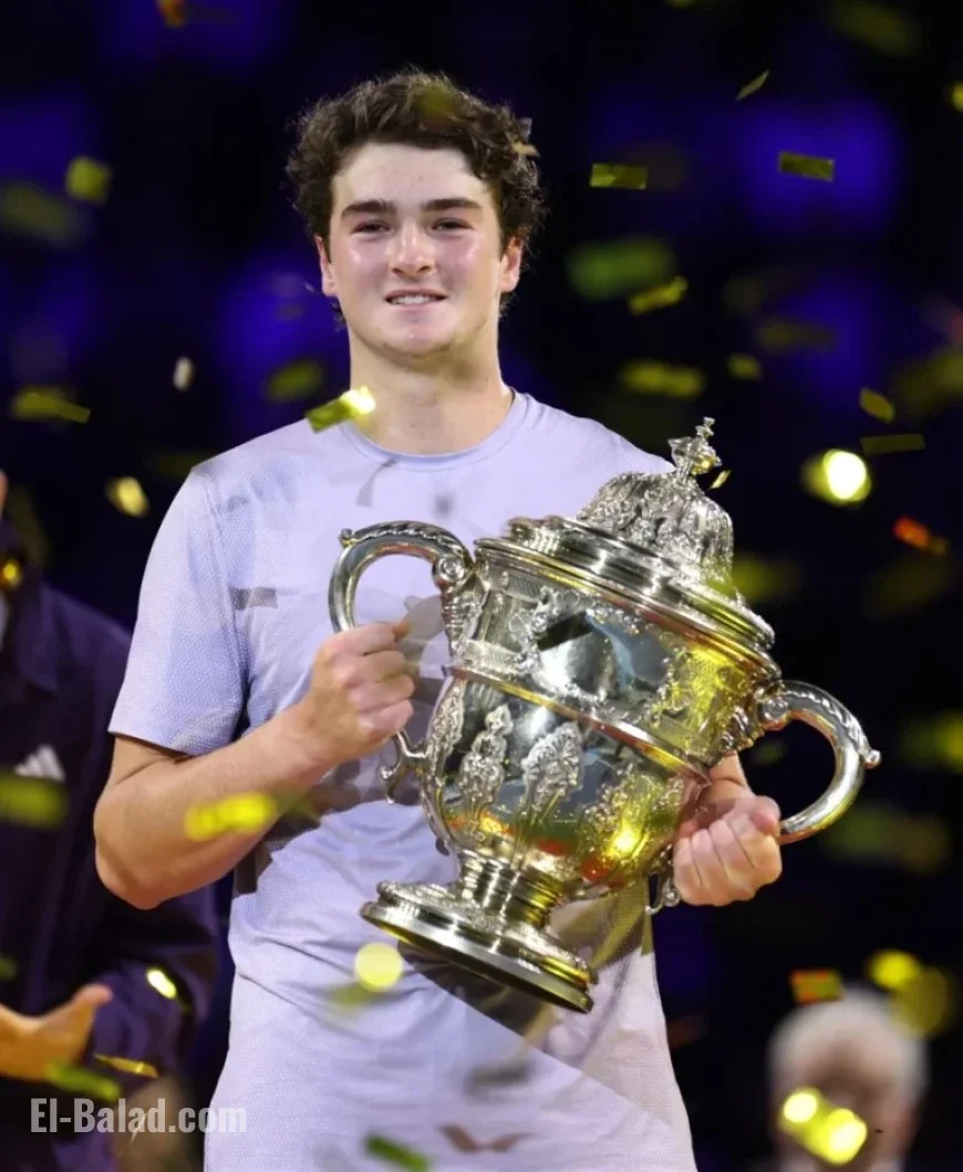 João Fonseca Climbs to World No. 28 with Basel ATP 500 Title