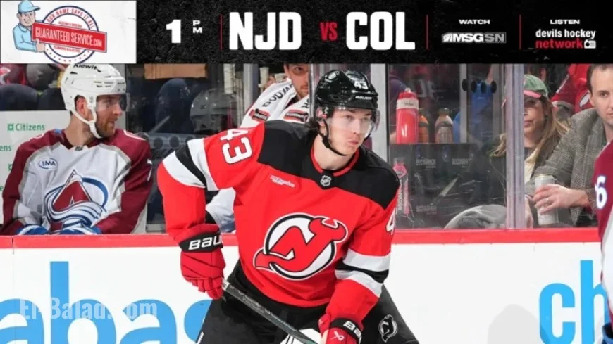 Devils Aim for Complete Homestand Victory Against Colorado | PREVIEW
