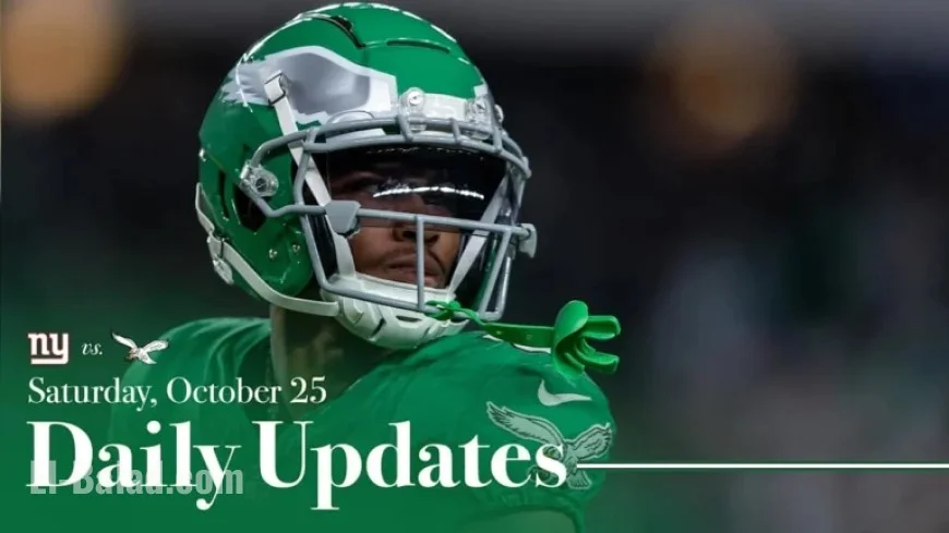 DeVonta Smith: Eagles’ Pass Game Boosts Running Strategy Against Giants