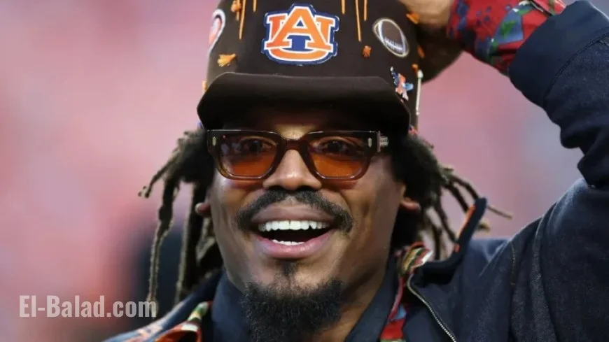 Cam Newton Engages in Live TV Clash with Alabama A&M Mascot