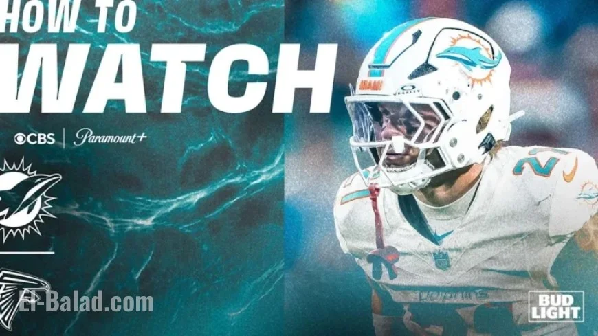 Miami Dolphins vs. Atlanta Falcons: How to Watch, Stream, and Listen