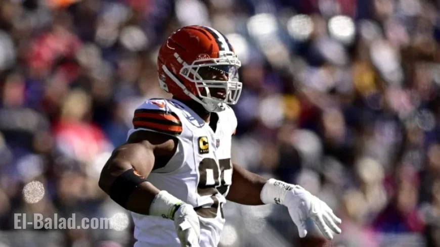 Patriots Lead 9-7 at Half, Despite Myles Garrett’s Three Sacks