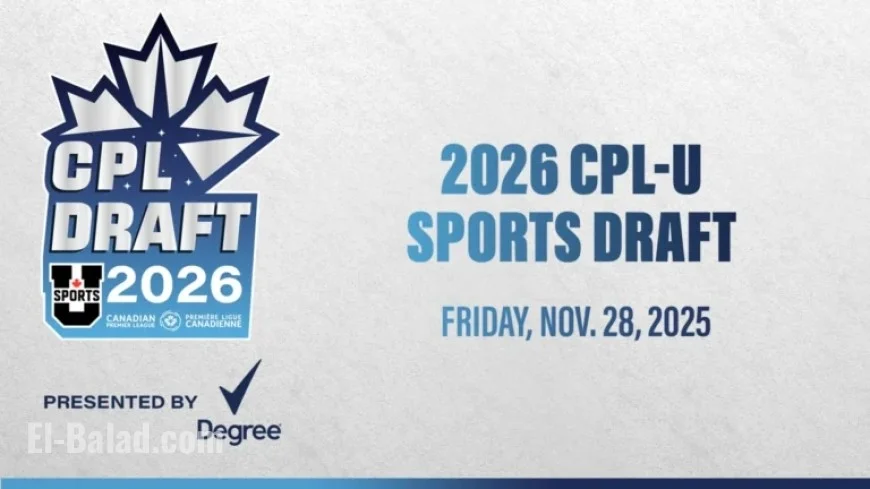Canadian Premier League Unveils 2026 CPL-U SPORTS Draft Sponsored by Degree