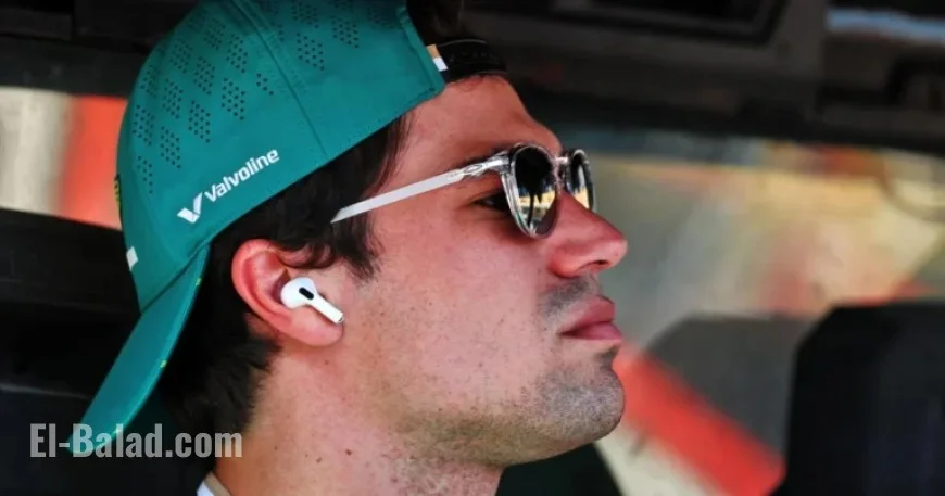 Lance Stroll Exits F1 Media Briefing, Deflects Questions to Team