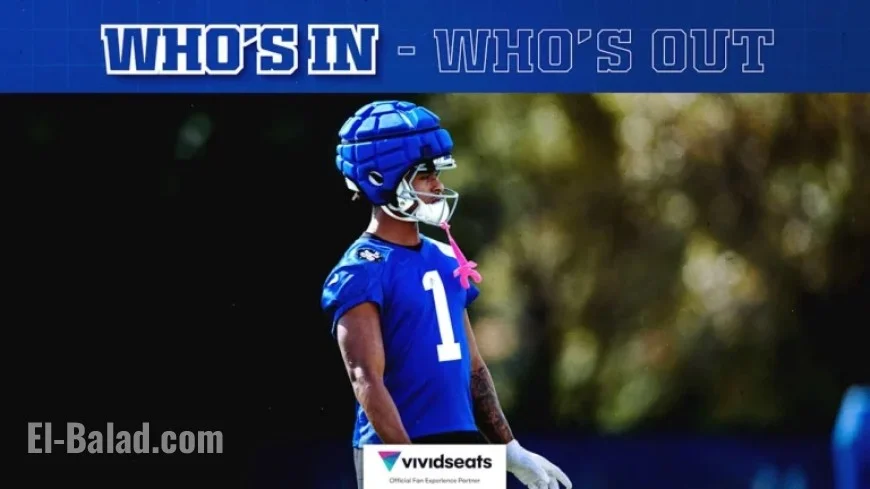 Colts’ Samson Ebukam Out for Week 8; Josh Downs Cleared from Concussion