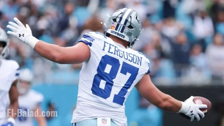 Haley Cavinder celebrates National TE Day by recreating Jake Ferguson’s TD moves