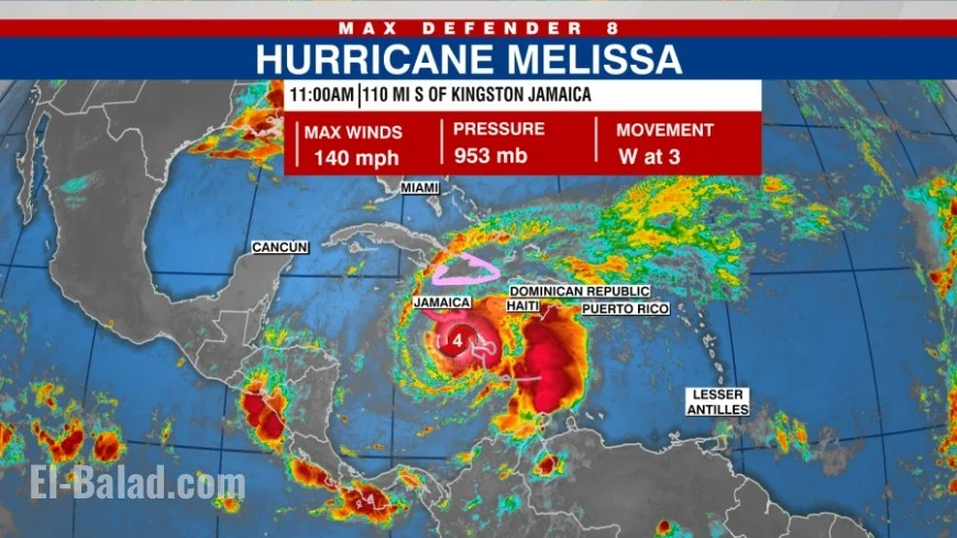 Hurricane Melissa track: Jamaica in the crosshairs Tuesday, with Cuba and the SE Bahamas next in line