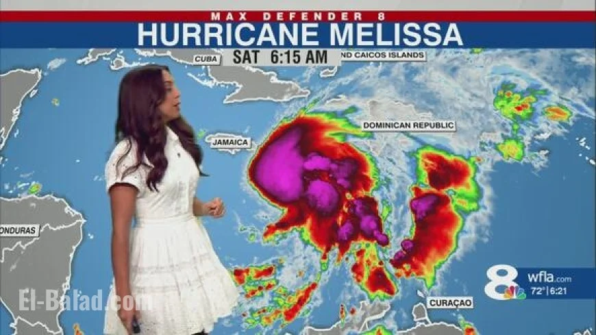 Jamaica Hurricane Melissa: Category 4 storm crawls toward island with life-threatening surge and catastrophic flooding risk