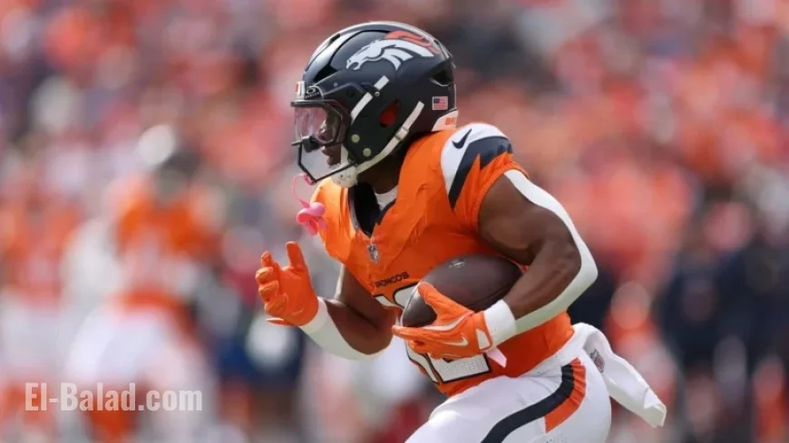 RJ Harvey’s 40-Yard TD Run Puts Broncos Ahead 7-3