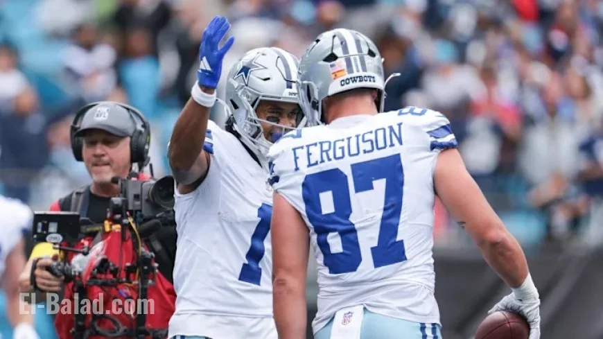 Jake Ferguson’s surge: Cowboys tight end turns extension into early-season production — and he’s active for Week 8