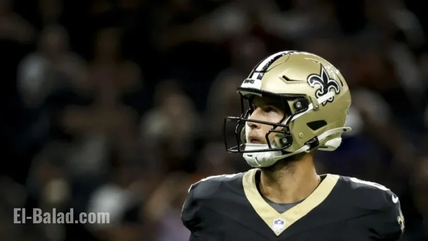 Saints Rely on QB Tyler Shough Trailing 17-3 in Third Quarter