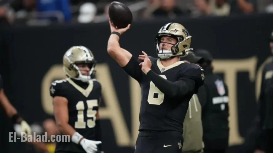Saints Rely on Rookie QB Shough as Rattler is Benched