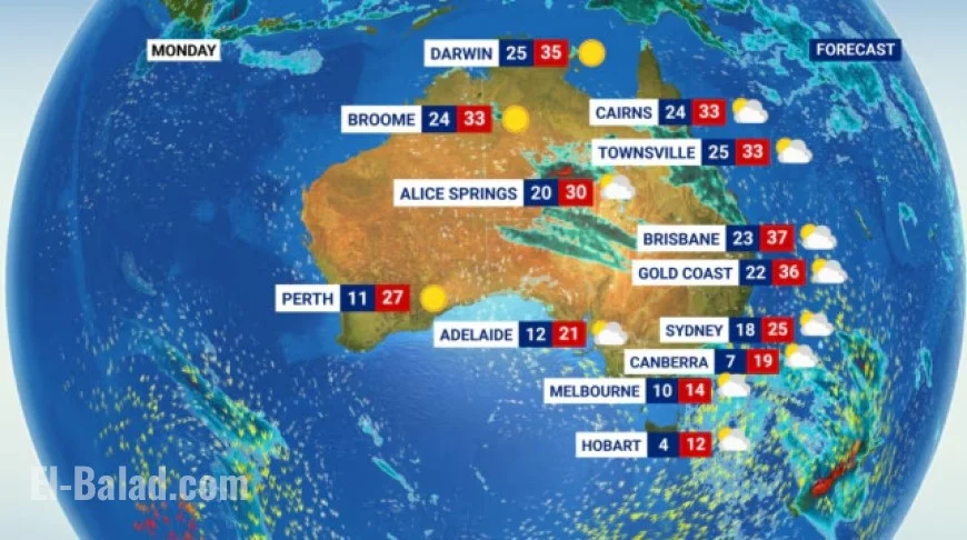 Adelaide weather this week: cool, cloudy start gives way to a spring heat pulse and a warm weekend