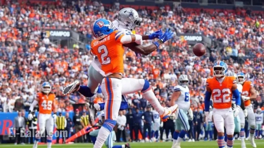 Broncos’ Star Surtain Leaves Game Early with Shoulder Injury