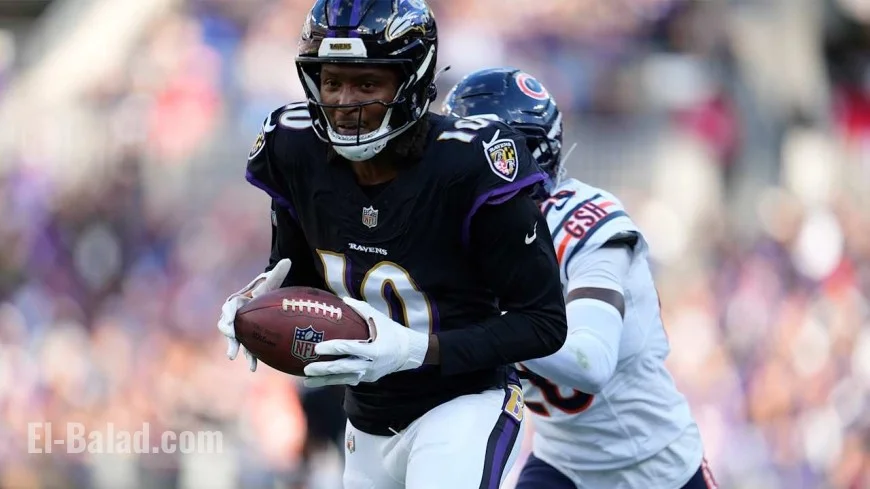 DeAndre Hopkins steadies Ravens with clutch chain-movers in Week 8 win over Bears