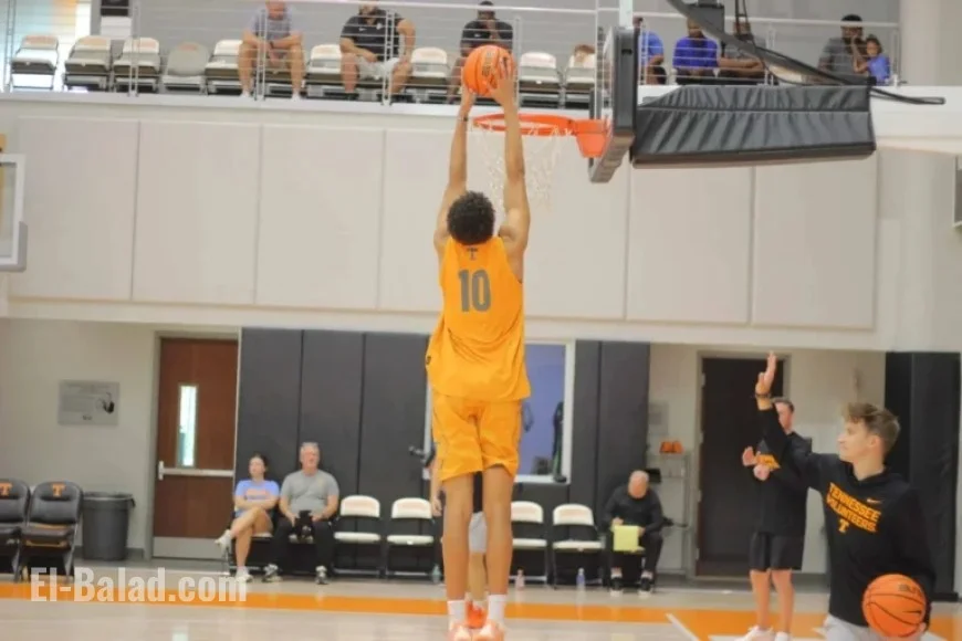 Nate Ament, 6’10” Tennessee Freshman, Believes He’s Still Growing