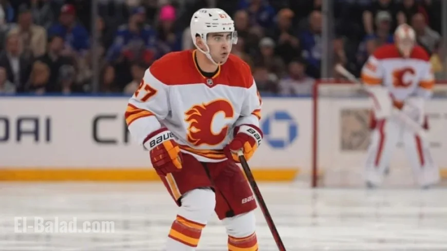 Flames’ Coronato Benched Against Rangers as a Healthy Scratch