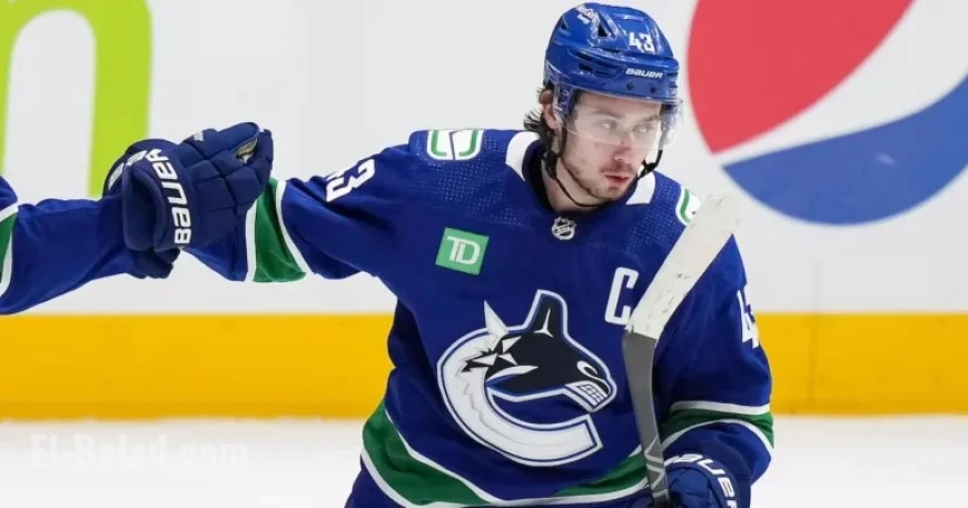 Canucks’ Hughes Misses Oilers Match Due to Lower-Body Injury