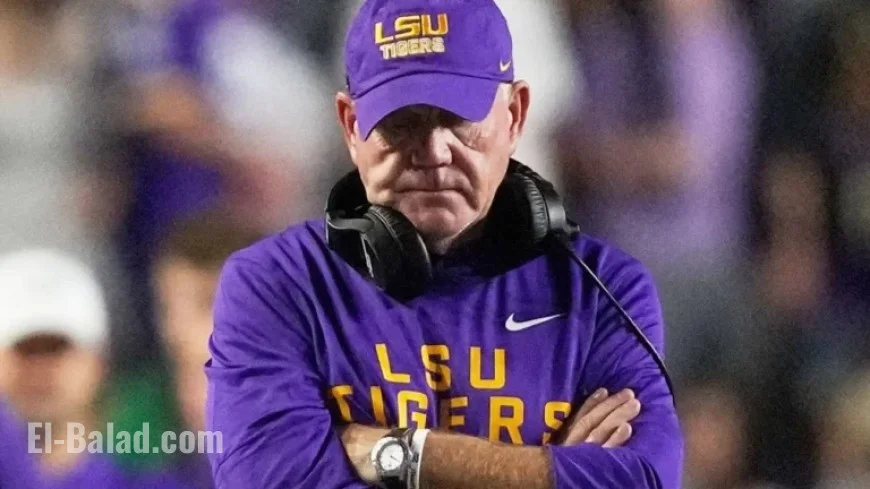 LSU Officials Deliberate Kelly’s Future Prospects