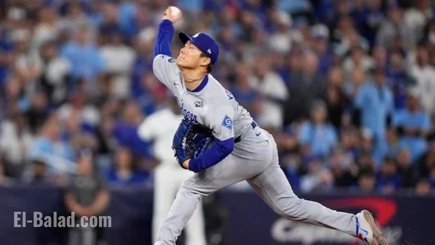 Yamamoto Dominates as Dodgers Defeat Blue Jays, Tie World Series