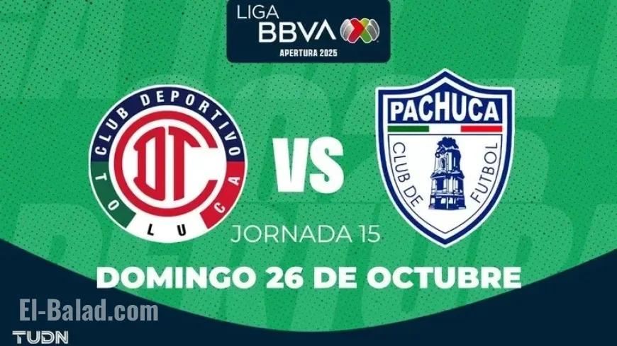 Toluca vs. Pachuca: Match Time and Viewing Details for Jornada 15