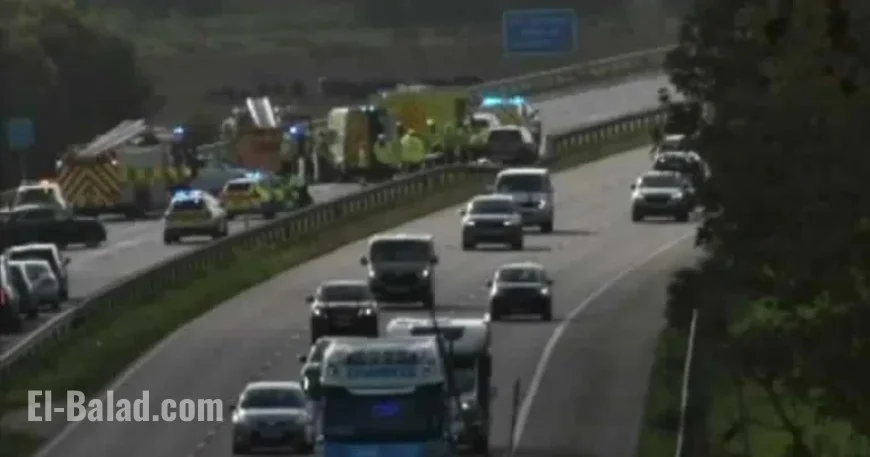M5 Closed: Emergency Services Implement Complete Motorway Diversions