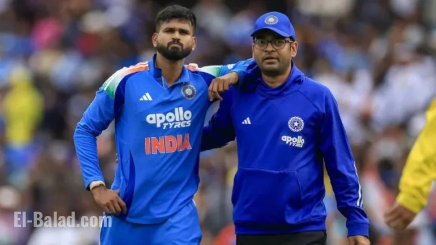 India’s Shreyas Iyer Hospitalized in Sydney with Spleen Laceration