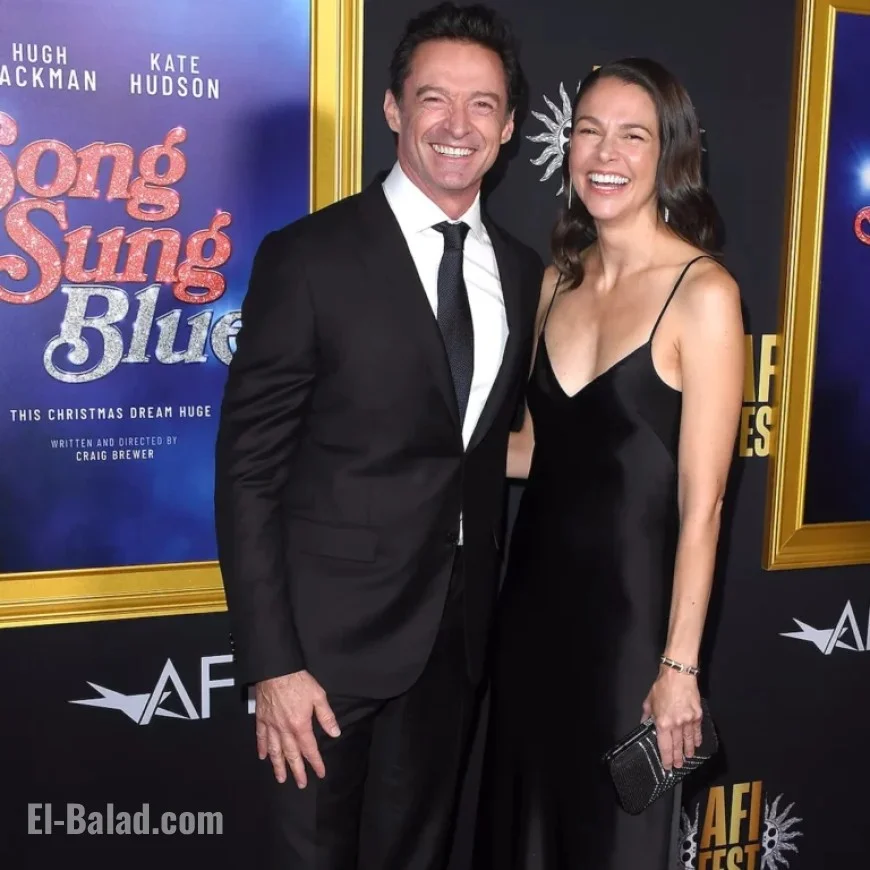 Hugh Jackman, Sutton Foster Debut as Couple on Red Carpet