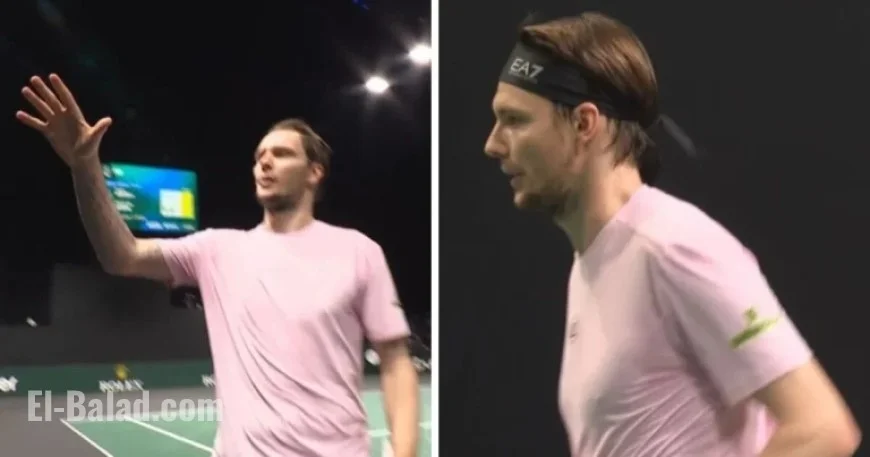 Alexander Bublik Snubs Handshake with Rival at Paris Masters