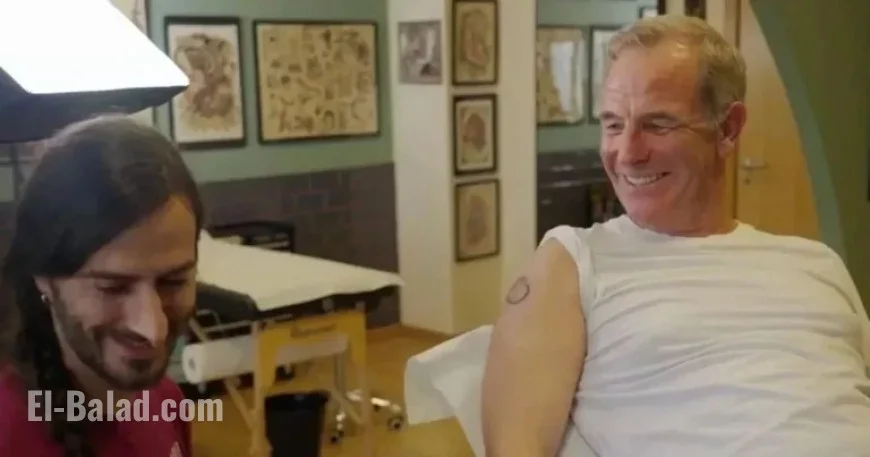 TV Star Robson Green Unveils Story Behind First Tattoo at 60
