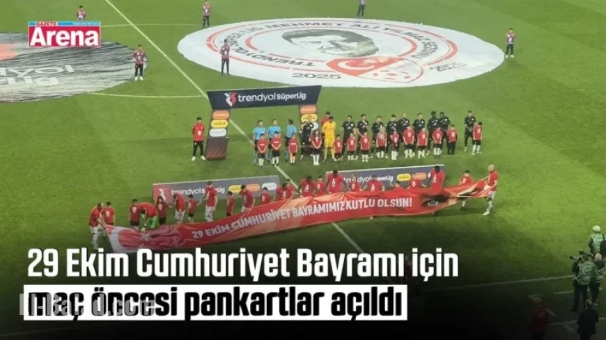 Banners Unveiled for Republic Day on October 29 Before Match