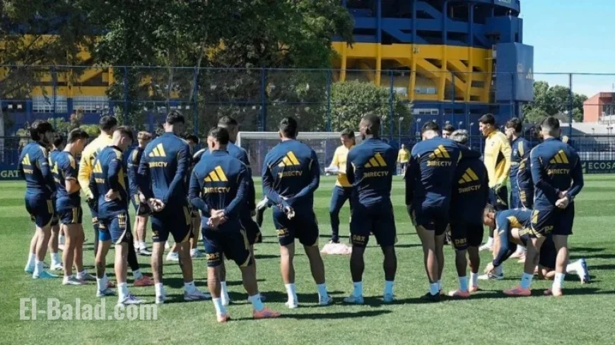 Boca Finalizes Lineup to Face Barracas Central
