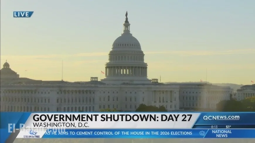 Government shutdown day 27: Senate returns with rival plans, no clear end date as Schumer and Trump trade pressure