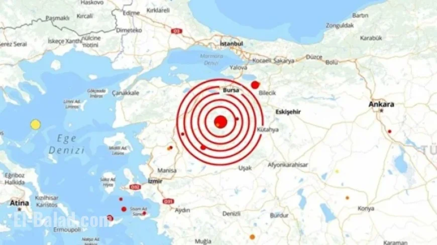 Earthquake Shakes Balıkesir, Felt Across Istanbul, Bursa, Çanakkale