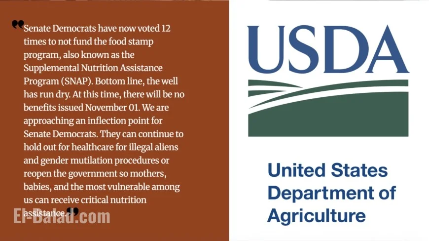 USDA says November SNAP benefits won’t be issued without a funding deal; rumors about Walmart “closing Nov. 1” are false