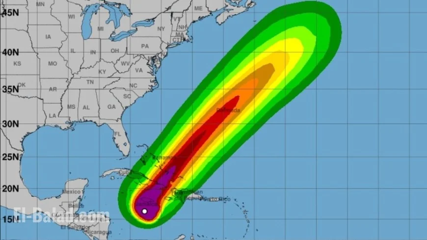 Hurricane Melissa track: Category 5 core scraping Jamaica tonight before turning toward Cuba and the SE Bahamas