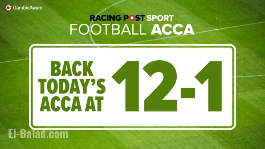 Monday’s Football Accumulator Tips: Bet 12-1 with bet365