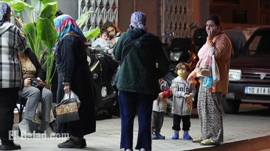 6.1 Magnitude Earthquake Strikes Balıkesir