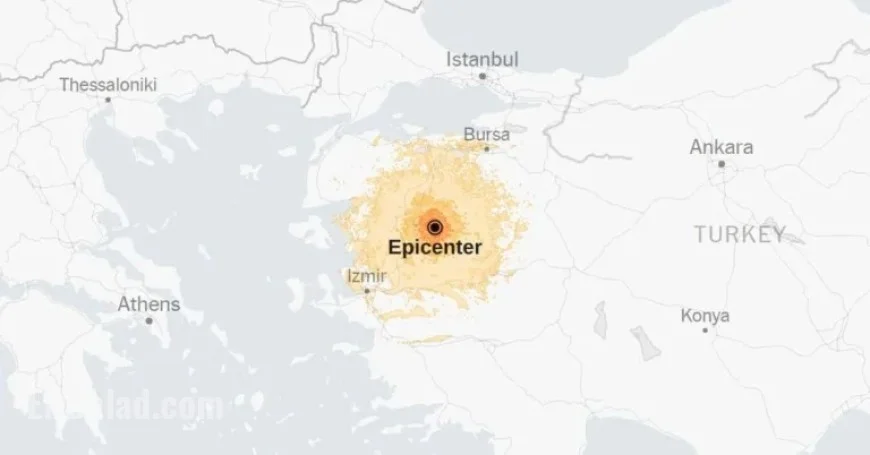 Map: 6.0-Magnitude Earthquake Hits Turkey