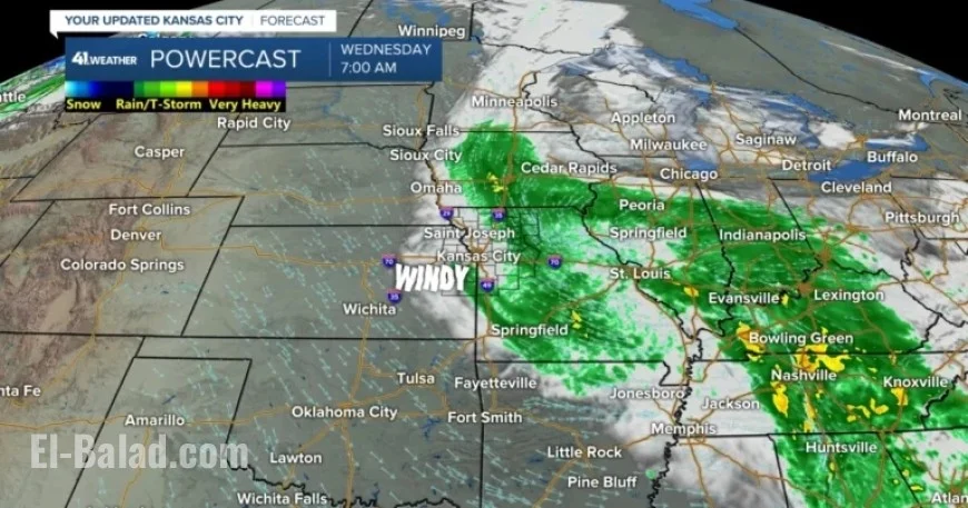 Tracking Category 5 Hurricane Melissa Threatening Kansas City