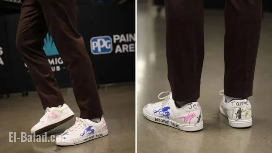 Mantha Showcases Sneakers Designed by 3-Year-Old Daughter