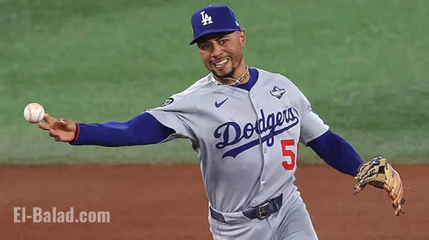 Dodgers’ Mookie Betts Earns Roberto Clemente Award for Humanitarian Efforts