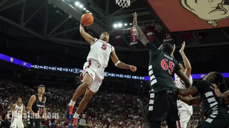 Arkansas Defeats Cincinnati in CareSource Invitational Exhibition Game