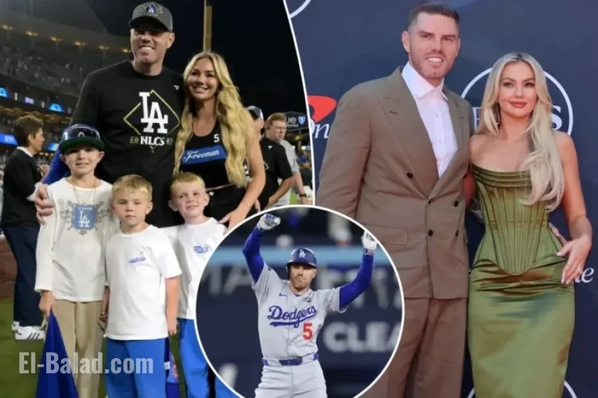Chelsea Freeman Reacts to Dodgers’ Game 2 World Series Victory