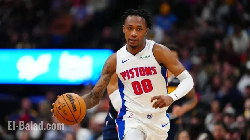 Pistons Eye Jumbo Lineup Amid Jaden Ivey’s Absence