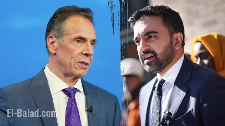 Cuomo Narrows Lead on Mamdani in Tight NYC Mayor Race Poll